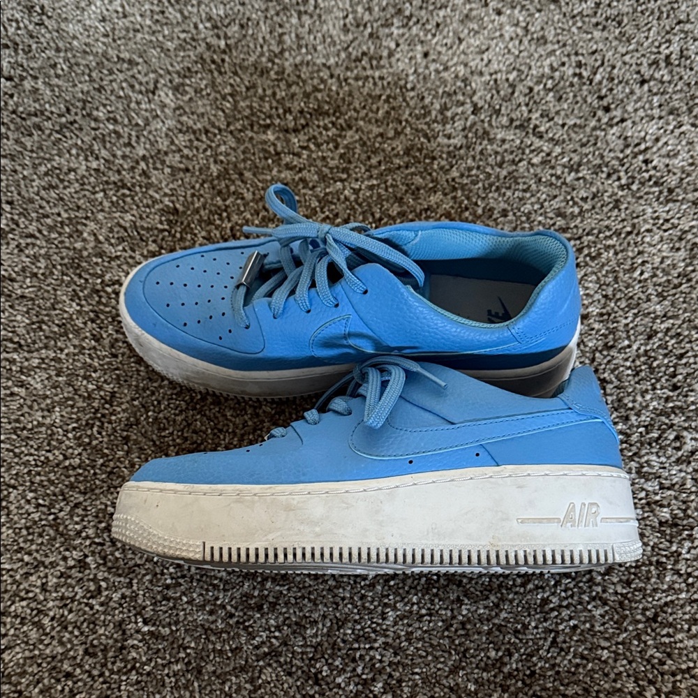 Nike AF1 Blue Women's Sneakers